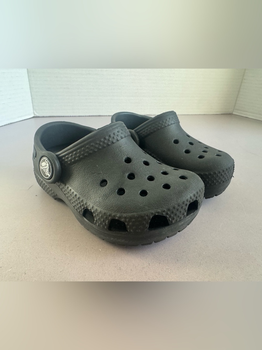 CROCS Kids' Classic Clogs in Black